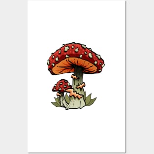 Mushroom Posters and Art